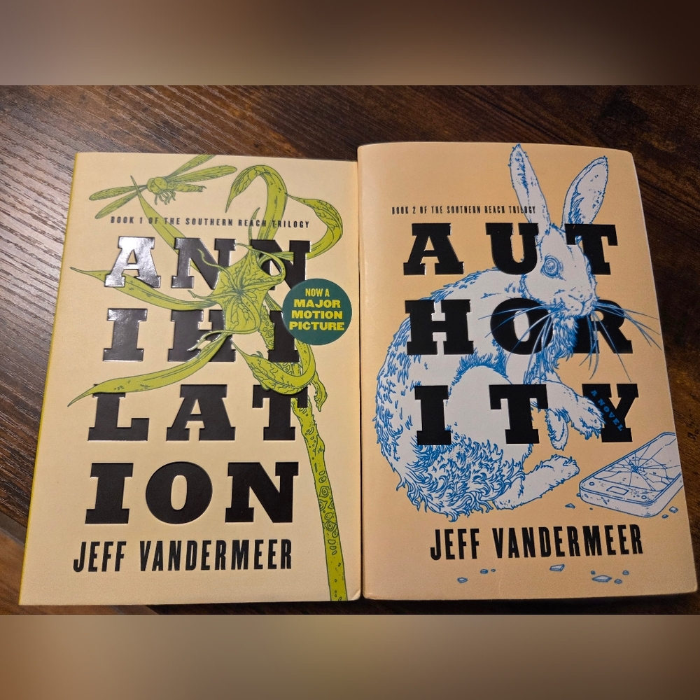 Jeff VanderMeer Book Set - Annihilation & Authority